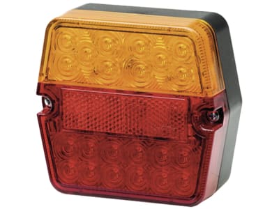 Hella® LED-Schlussleuchte quadratisch, 101,3 x 94,7 x 41,2 mm, Schluss-, Brems- und Blinklicht mit Rückstrahler, 9 – 36 V DC, 2VA 357 023-021 Hella® LED-Schlussleuchte quadratisch, 101,3 x 94,7 x 41,2 mm, Schluss-, Brems- und Blinklicht mit Rückstrahler, 9 – 36 V DC, 2VA 357 023-021