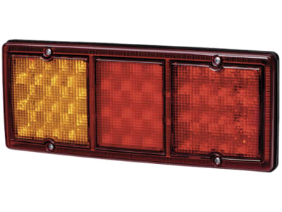 Hella® LED-Schlussleuchte quadratisch, Schluss-, Brems- und Blinklicht, 9 – 36 V DC, 2SD 357 024-001 Hella® LED-Schlussleuchte quadratisch, Schluss-, Brems- und Blinklicht, 9 – 36 V DC, 2SD 357 024-001