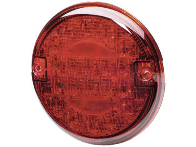 Hella® LED-Schlussleuchte rund, E4 8018, 20 LEDs, Schluss- und Bremslicht, 10 – 30 V DC, 2SB 357 026-011 Hella® LED-Schlussleuchte rund, E4 8018, 20 LEDs, Schluss- und Bremslicht, 10 – 30 V DC, 2SB 357 026-011