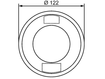 Hella® LED-Schlussleuchte rund, E9 6653, Schluss-, Brems- und Blinklicht, 10 – 30 V DC, 2SD 357 027-001