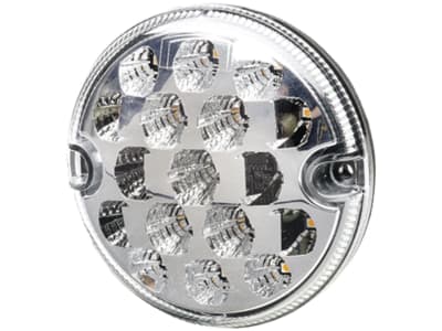 Hella® LED-Blink-Positionsleuchte rund, vorn links/rechts, Ø außen 94,5 mm, 10 – 30 V DC, 17 LEDs, E9 6654; ECE, 2BE 357 028-051 Hella® LED-Blink-Positionsleuchte rund, vorn links/rechts, Ø außen 94,5 mm, 10 – 30 V DC, 17 LEDs, E9 6654; ECE, 2BE 357 028-051