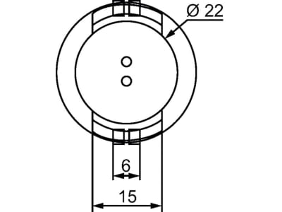 Hella® LED-Positionsleuchte rund, vorn, weiß, Ø 30 mm, N/A, E4