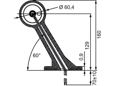 Hella® LED-Positionsleuchte abgewinkelt, seitlich links, 142,5 x 160 x 45 mm, 10 – 30 V DC, E9 6754, 2XS 357 004-031