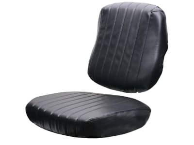 Sitzbezug, 2-teilig, schwarz, Kunstleder, für Grammer DS 44/H90A, DS 44/1HB, DS 44/1H4G, DS 83/H3B (John Deere) Sitzbezug, 2-teilig, schwarz, Kunstleder, für Grammer DS 44/H90A, DS 44/1HB, DS 44/1H4G, DS 83/H3B (John Deere)