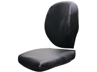 Sitzbezug, 2-teilig, schwarz, Kunstleder, für Grammer Maximo M, L, MSG 85 Sitzbezug, 2-teilig, schwarz, Kunstleder, für Grammer Maximo M, L, MSG 85