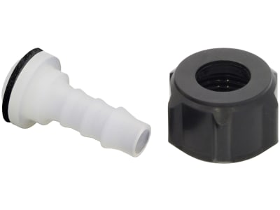 Birchmeier® Schlauchverschraubung mit Kunststoffmutter für Rückenspritze Flox 10, Iris 15, Senior 20, 10396101 Birchmeier® Schlauchverschraubung mit Kunststoffmutter für Rückenspritze Flox 10, Iris 15, Senior 20, 10396101