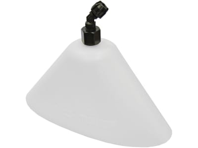 Birchmeier® Sprühschirm 320 x 130 mm oval, weiß, 2 bis 4 bar, steckbar, 11871101 Birchmeier® Sprühschirm 320 x 130 mm oval, weiß, 2 bis 4 bar, steckbar, 11871101
