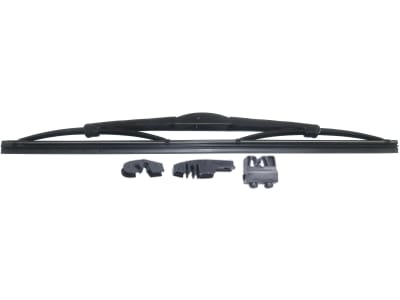 Wischerblatt Länge 350 mm mit drei Adaptern für Haken, Bajonett- oder Schraubbefestigung Wischerblatt Länge 350 mm mit drei Adaptern für Haken, Bajonett- oder Schraubbefestigung