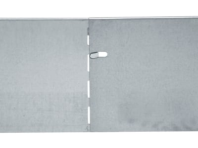 bellissa Rasenkante Metall (verzinkt) silver 118 x 19,5 cm 