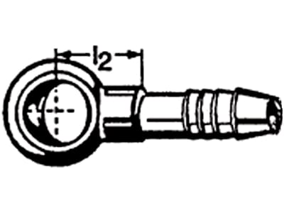 Ringnippel gerade, mit Schlüsselfläche, Stahl, verzinkt, für Polyamidrohr Ringnippel gerade, mit Schlüsselfläche, Stahl, verzinkt, für Polyamidrohr