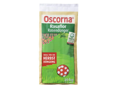 Oscorna® Rasaflor fein organischer NPK 8+4+0.5 Langzeitdünger mit Spurenelementen, ideal für Rasen Neuansaaten Oscorna® Rasaflor fein organischer NPK 8+4+0.5 Langzeitdünger mit Spurenelementen, ideal für Rasen Neuansaaten