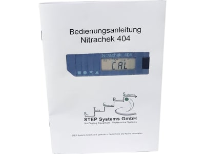 Step Systems Handbuch für Nitrat Messgerät "Nitracheck" Step Systems Handbuch für Nitrat Messgerät "Nitracheck"