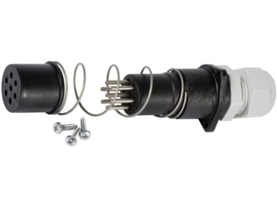 Faster® Elektroeinsatz für 7-polige Muffe "MST", MST-E08/7M Faster® Elektroeinsatz für 7-polige Muffe "MST", MST-E08/7M