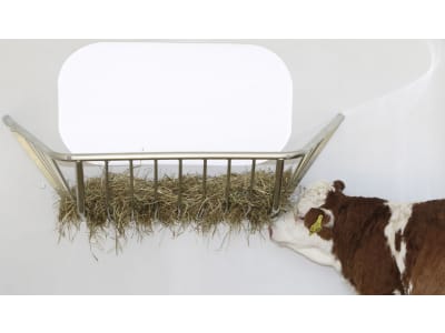KERBL Heuraufe 113 x 38 x 38 cm, feuerverzinkt, Wandmontage, für Kälber, Kälberiglus, 14454 KERBL Heuraufe 113 x 38 x 38 cm, feuerverzinkt, Wandmontage, für Kälber, Kälberiglus, 14454
