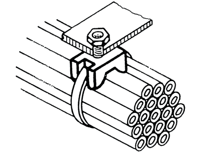 Herth + Buss Kabelbindersockel 25 x 14,5 x 12 mm, geschraubt, 50 265 713