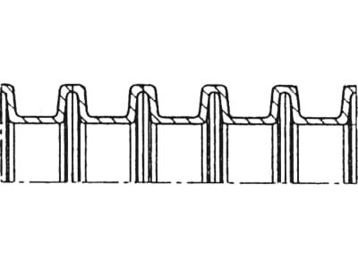 Herth + Buss Wellrohr "Polytruck", NW 26 mm, 31 mm, Ø innen 26,1 mm, Biegeradius 50 mm, 51 271 176