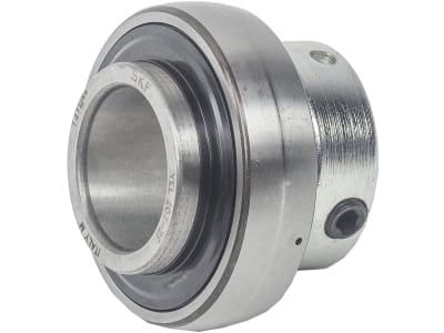 SKF Y-Lager 25 x 52 x 44,4 mm YEL 205-2F Exzenterringbefestigung, beidseitig verbreiteter Innenring, beidseitig Dichtung und Schleuderscheibe