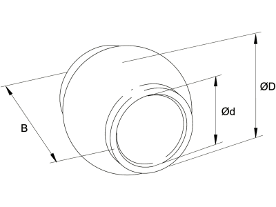 Walterscheid Oberlenkerkugel Kat. 2, 25,4 x 50 x 51 mm, 1099042