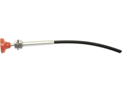 Abstellzug mit Zugknopf, Länge 1.620 mm, Länge Hülle 1.445 mm, für Renault -12, -14, -32, -34, -52, -54 Abstellzug mit Zugknopf, Länge 1.620 mm, Länge Hülle 1.445 mm, für Renault -12, -14, -32, -34, -52, -54
