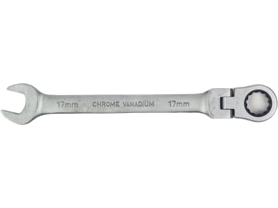KUNZER Ratschenringschlüssel mit Gelenk, 180° schwenkbar Chrom-Vanadium KUNZER Ratschenringschlüssel mit Gelenk, 180° schwenkbar Chrom-Vanadium