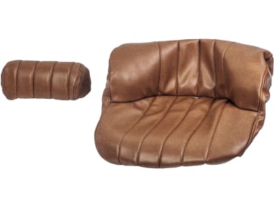 Sitzbezug, 2-teilig, braun, Kunstleder, für Grammer DS 85/H50R Sitzbezug, 2-teilig, braun, Kunstleder, für Grammer DS 85/H50R