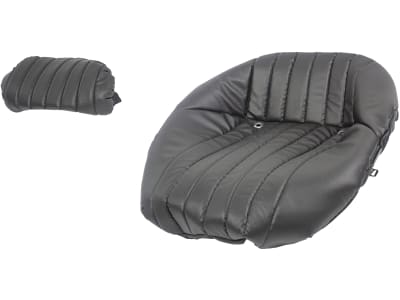 Sitzbezug, 2-teilig, schwarz, Kunstleder, für Grammer S 42, S 42/1, DS 50 Sitzbezug, 2-teilig, schwarz, Kunstleder, für Grammer S 42, S 42/1, DS 50