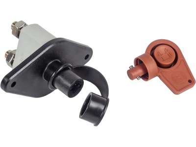 Herth + Buss Batterietrennschalter 24 V/250 A, Einbaumaß Ø 22,5 mm, -40 bis +80 °C, Schlüssel Kunststoff rot, Spritzschutzkappe, abnehmbarem Griff, 70 465 019 Herth + Buss Batterietrennschalter 24 V/250 A, Einbaumaß Ø 22,5 mm, -40 bis +80 °C, Schlüssel Kunststoff rot, Spritzschutzkappe, abnehmbarem Griff, 70 465 019