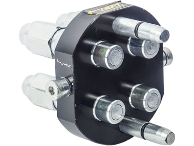 Faster® Stecker "MST5" 2P, 4-fach M 18 x 1,5 AG, DN 10, für Multikupplung, Loshälfte Faster® Stecker "MST5" 2P, 4-fach M 18 x 1,5 AG, DN 10, für Multikupplung, Loshälfte