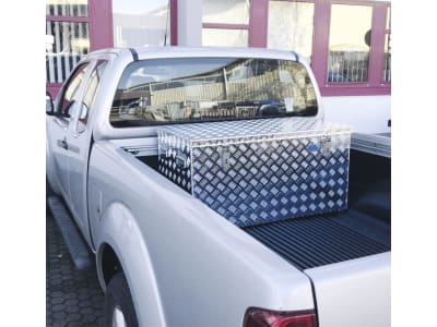 ALUTEC Transportbox "R 250", 250 l, B x H x T: 1.022 x 520 x 525 mm, Deckel mit Gasdruckdämpfern