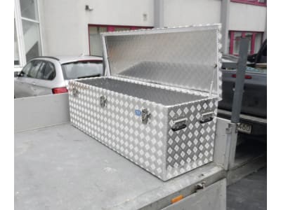 ALUTEC Transportbox "R 70", 70 l, B x H x T: 522 x 420 x 375 mm, Deckel mit Fangbändern