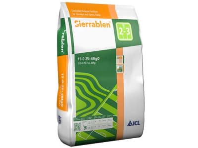 ICL Sierrablen® K Profi mineralischer, grob granulierter, teilumhüllter NK 15+25 Erhaltungsdünger für Rasenflächen 25 kg Sack ICL Sierrablen® K Profi mineralischer, grob granulierter, teilumhüllter NK 15+25 Erhaltungsdünger für Rasenflächen 25 kg Sack