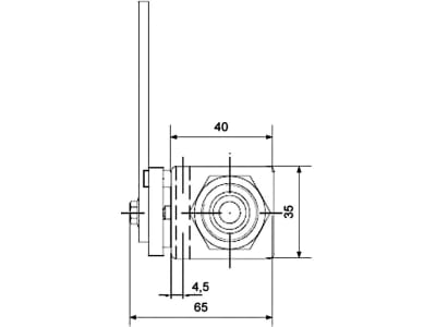 Hubbegrenzer geschlossen 250 bar für Hydraulikzylinder, M 16 x 1,5, RA 10