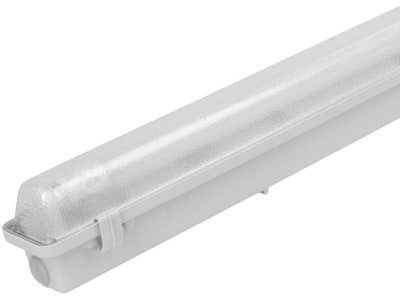 KERBL Feuchtraum-Wannenleuchte 150 cm für T8 LED-Röhren mit 26 mm Durchmesser und 150 cm Länge, 34562