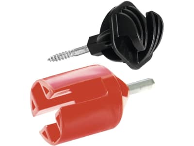 Ako Seilisolator "Easy Cord" für Seile bis 8 mm und Litzen, mit selbstschneidendem Gewinde, 70 St., 441382/703e Ako Seilisolator "Easy Cord" für Seile bis 8 mm und Litzen, mit selbstschneidendem Gewinde, 70 St., 441382/703e