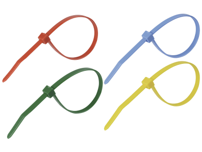 Herth + Buss Kabelbinder farbig, 100 St., Verzahnung innen Herth + Buss Kabelbinder farbig, 100 St., Verzahnung innen