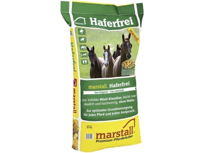 marstall® Haferfrei haferfreies Komplettmüsli für Pferde 20 kg Sack