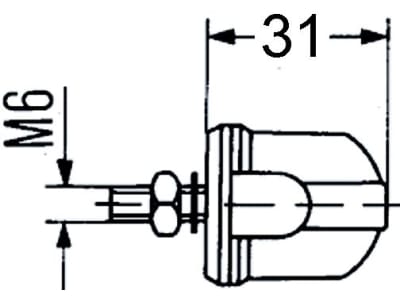 Hella® Kennzeichenleuchte hinten links/rechts, C5W, schwarz, oval, 80,5 x 28 x 31 mm, Sockel SV 8,5-8, 2KA 001 389-147