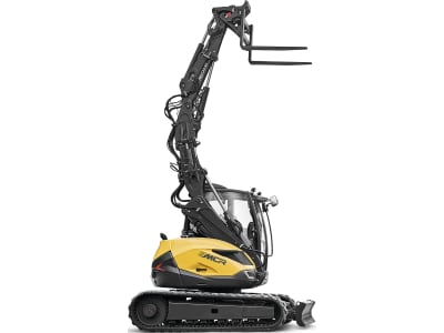 MECALAC Raupenbagger "8MCR" Hubkraft 5.400 daN, Leistung 55,4 kW (75 PS) bei 2.300 min⁻¹, 0 – 10 km/h