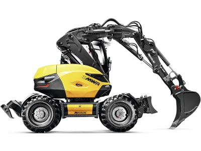 MECALAC Mobilbagger "11MWR" Hubkraft 4.000 kg, Leistung 55,4 kW (75 PS) bei 2.200 min⁻¹, 0 – 20 km/h