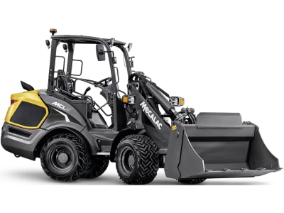 MECALAC Radlader "MCL8" Hubkraft 2.517 daN, Leistung 36 kW (49 PS) bei 2.200 min⁻¹, 0 – 20 km/h
