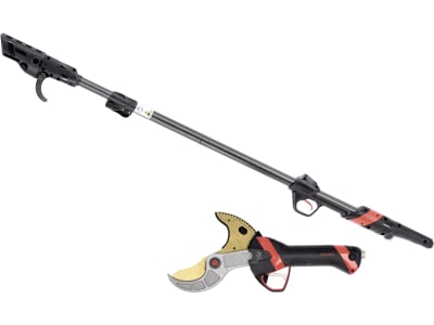 INFACO® Akku-Astschere "Electrocoup F3020" Maxi, mit Verlängerung 227 cm, Kabel für Äste bis 55 mm, F3020X/P9F210