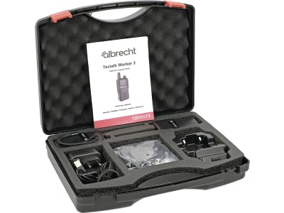 Albrecht® Funkgeräteset "Tectalk Worker 3" 2 Funkgeräte