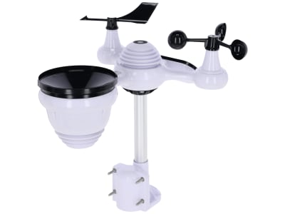 KERBL Wetterstation digital, WiFi, App-Anbindung, für Temperatur, Luftfeuchtigkeit, Regen, Windgeschwindigkeit/-richtung, UV-Index, Luftdruck, Taupunkt, 291394