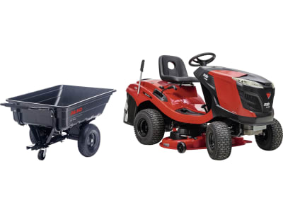 solo® by AL-KO Rasentraktor "T18-103.4 HD-A V2" 9,0 kW (12,4 PS), Schnittbreite 103 cm, mit Mähdeck und Combi Trailer "Comfort", 127726 solo® by AL-KO Rasentraktor "T18-103.4 HD-A V2" 9,0 kW (12,4 PS), Schnittbreite 103 cm, mit Mähdeck und Combi Trailer "Comfort", 127726