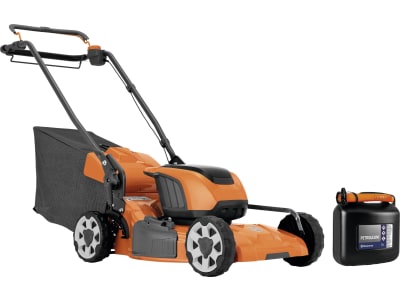Husqvarna® Akku-Rasenmäher "LC 251iS" Schnittbreite 51 cm, ohne Akku und Ladegerät, mit Radantrieb, mit Benzinkanister, 9707226-01