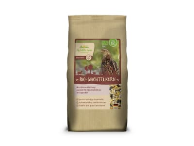My Little Farm Bio-Wachtelkorn für Wachteln Körner 2 kg Beutel