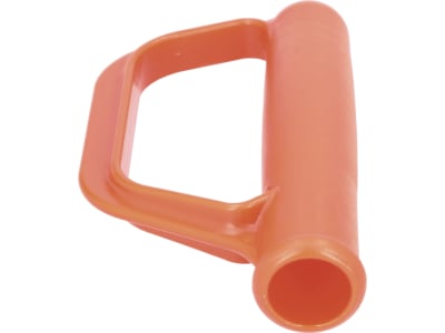 mefro Griff Kunststoff orange mit Handschutz, für Sackkarren, Kistenkarren und Stapelkarren, 1 St., 94201006