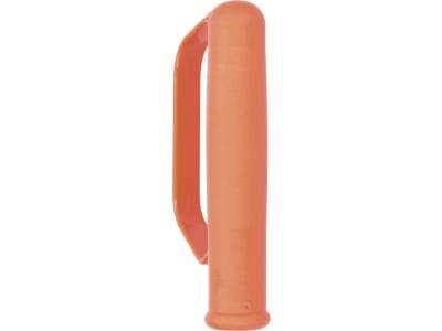 mefro Griff Kunststoff orange mit Handschutz, für Sackkarren, Kistenkarren und Stapelkarren, 1 St., 94201006