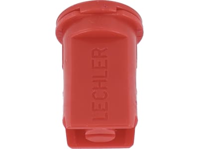 Lechler Air-Injektor Flachstrahldüse "IDKN 120-04" Düsengröße 040, 120°, rot, POM (Polyoxymethylen), 6IZ4475600000