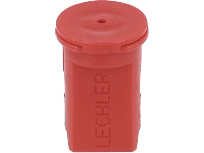 Lechler Air-Injektor Flachstrahldüse "IDKN 120-04" Düsengröße 040, 120°, rot, POM (Polyoxymethylen), 6IZ4475600000